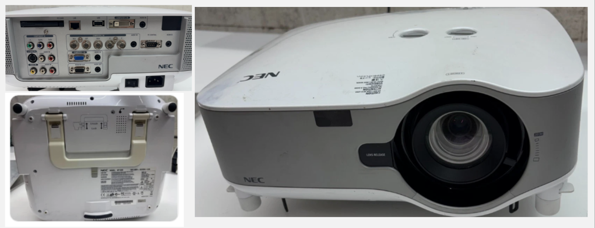 Vidéo Projecteur NEC NP1000 3500 Lumens LCD XGA