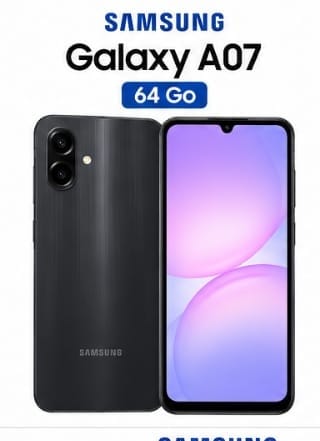 Samsung Galaxy A07 64 Go neuf