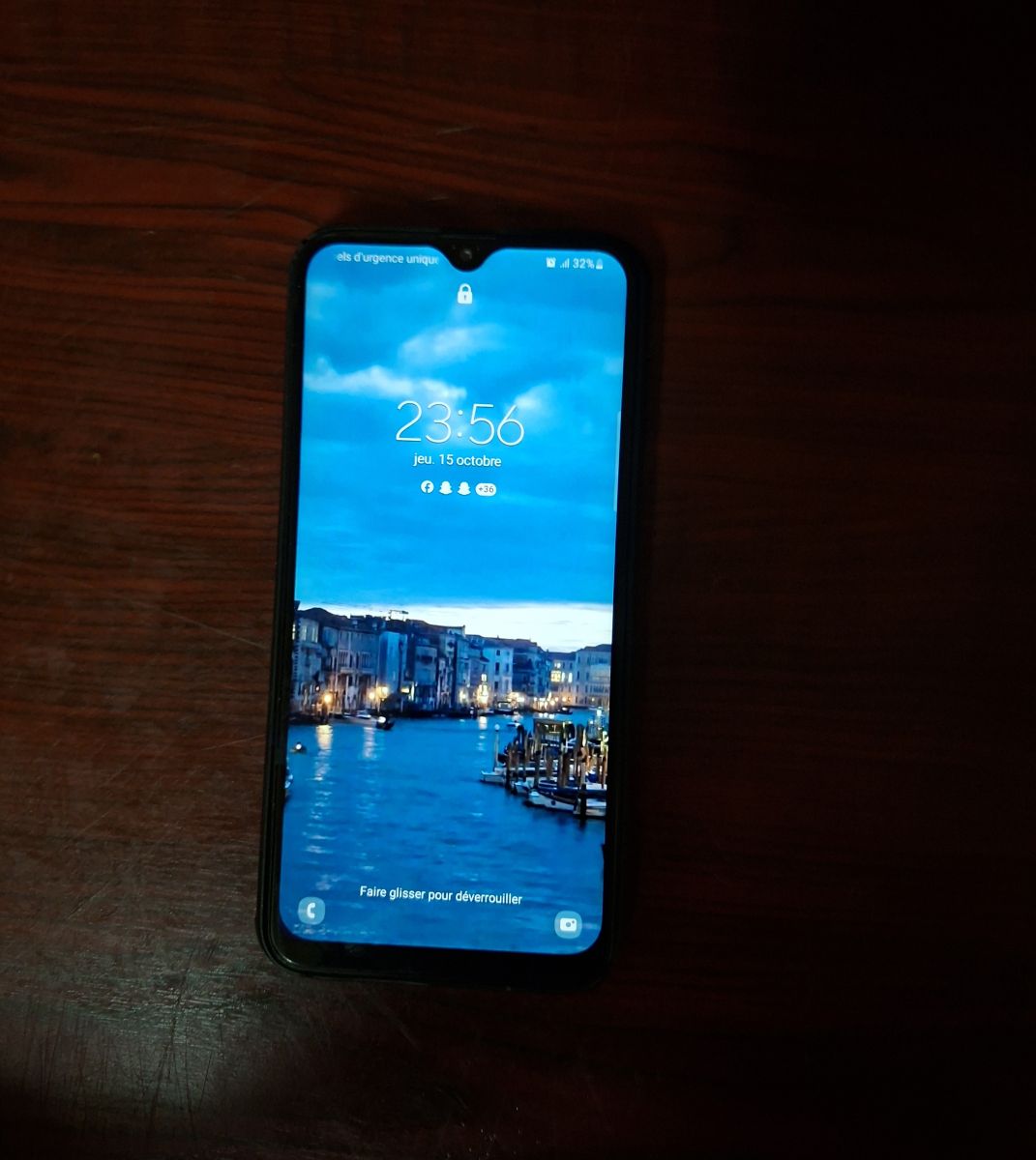 Samsung A30S smartphone d\'occasion en bon état