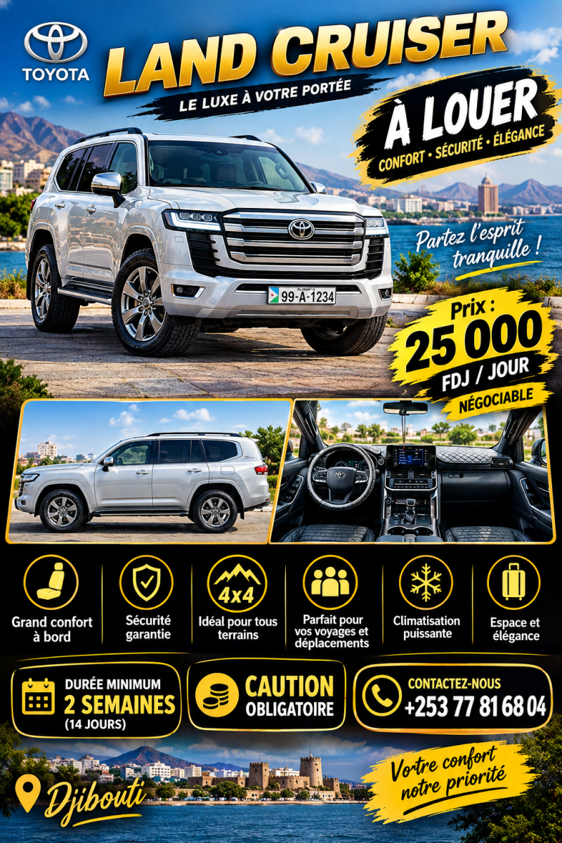 Toyota Land Cruiser V8, luxe et confort