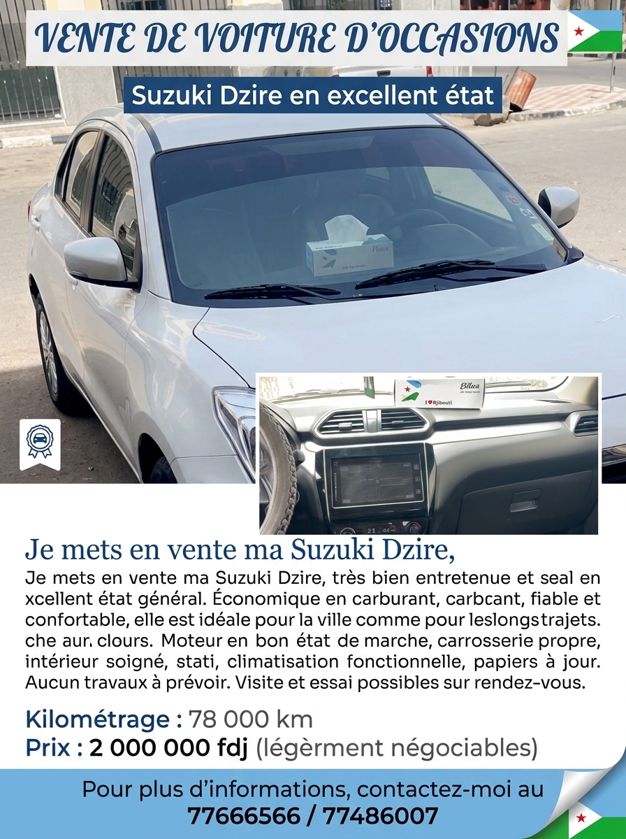Voiture d\'occasion fiable et économique