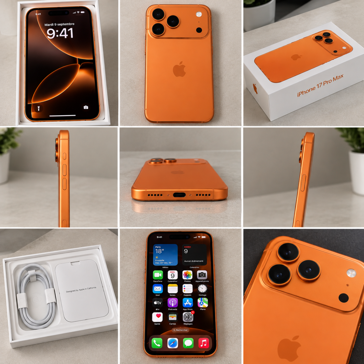 iPhone 17 Pro Max 256 Go en excellent état