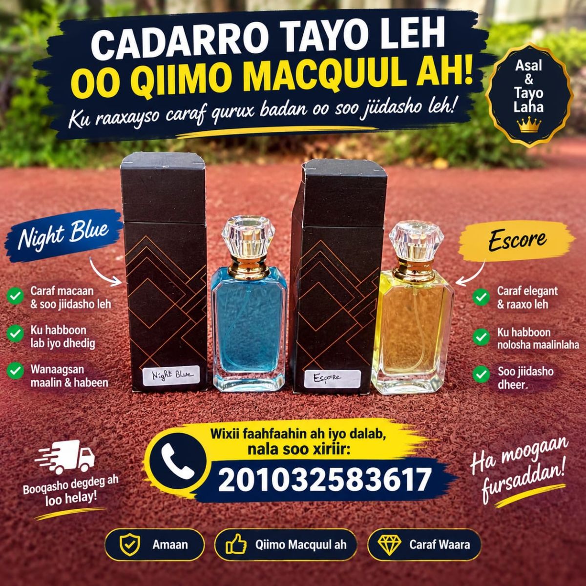 Parfums de qualité aux senteurs irrésistibles et prix abordables